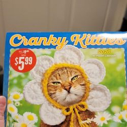 Cranky Kitties 2026 Wall Calendar