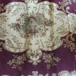 A Rug And Wine Rack
