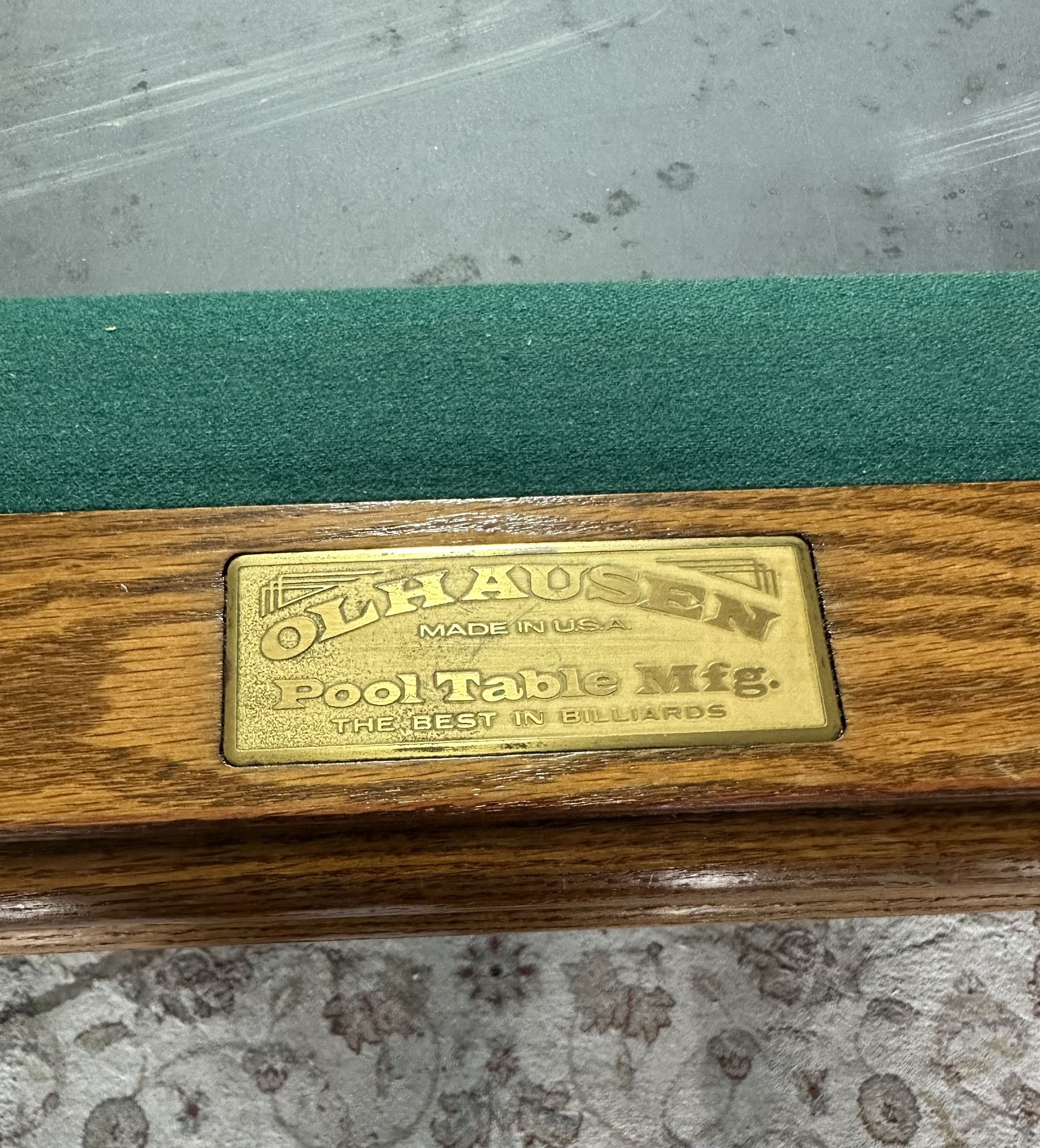 8ft Pool Table Slate, Delivery And Setup For 1200$