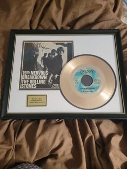 Rolling Stones 19th Nervous Breakdown Gold Vinyl