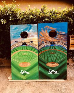 Custom Corn Hole set