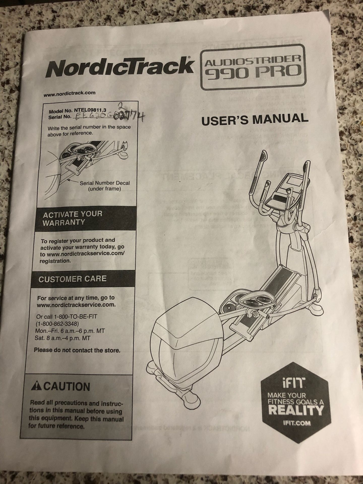 Nordictrack Audiostrider 990 Pro for Sale in Las Vegas NV OfferUp