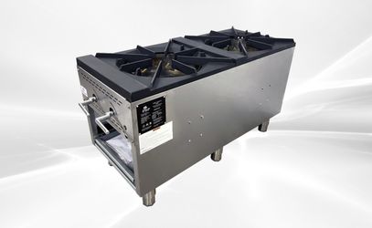NSF Stock Pot Range 2 Burner 240000 BTU BH-2