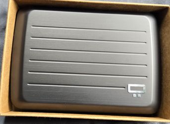 aluminium wallet