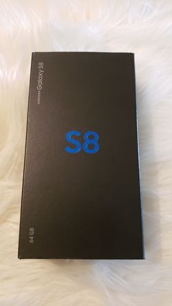Galaxy S8 box No phone All accessories original Never used Include headphones AKG