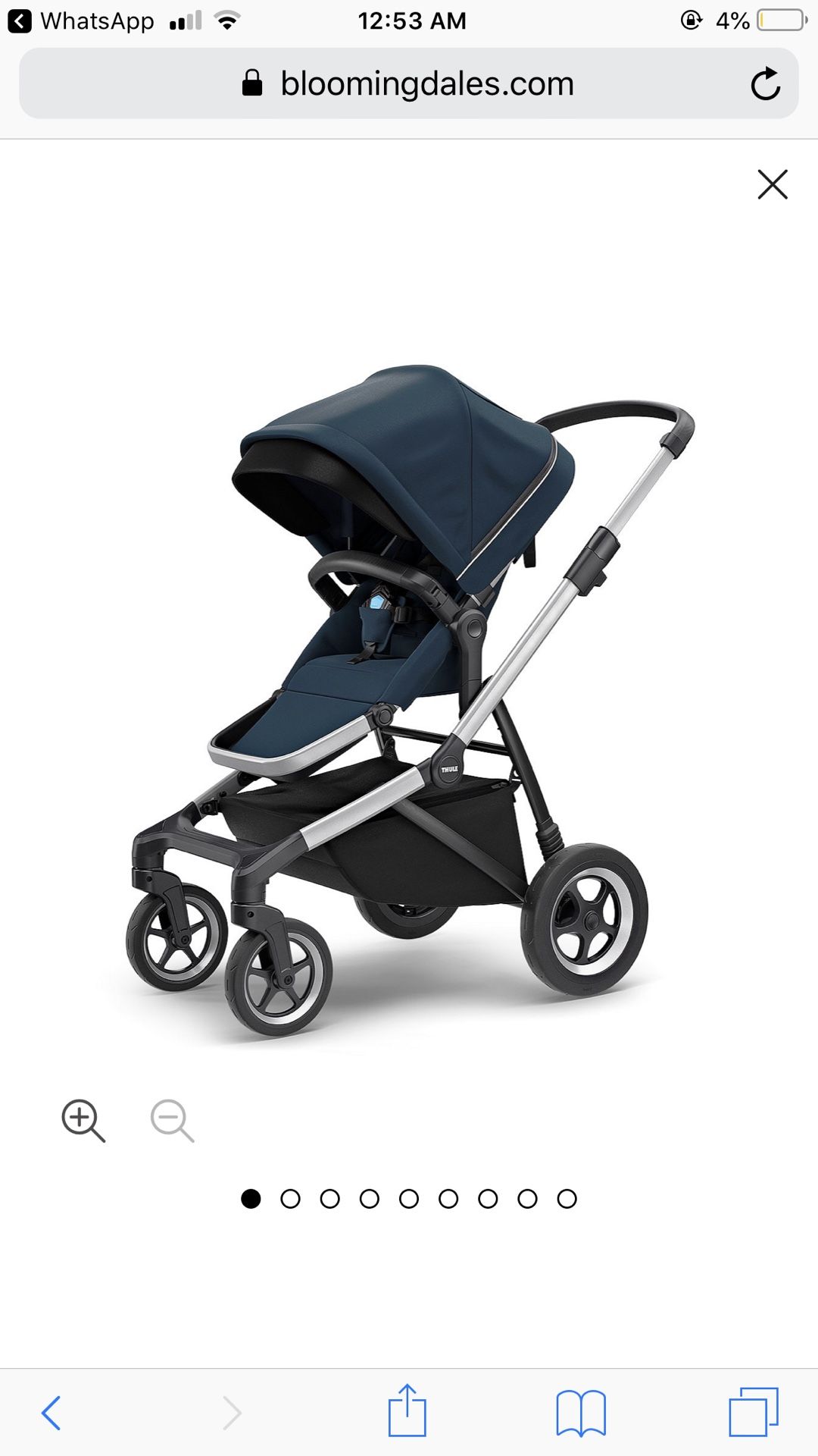 Brand new Thule Double Stroller with tags