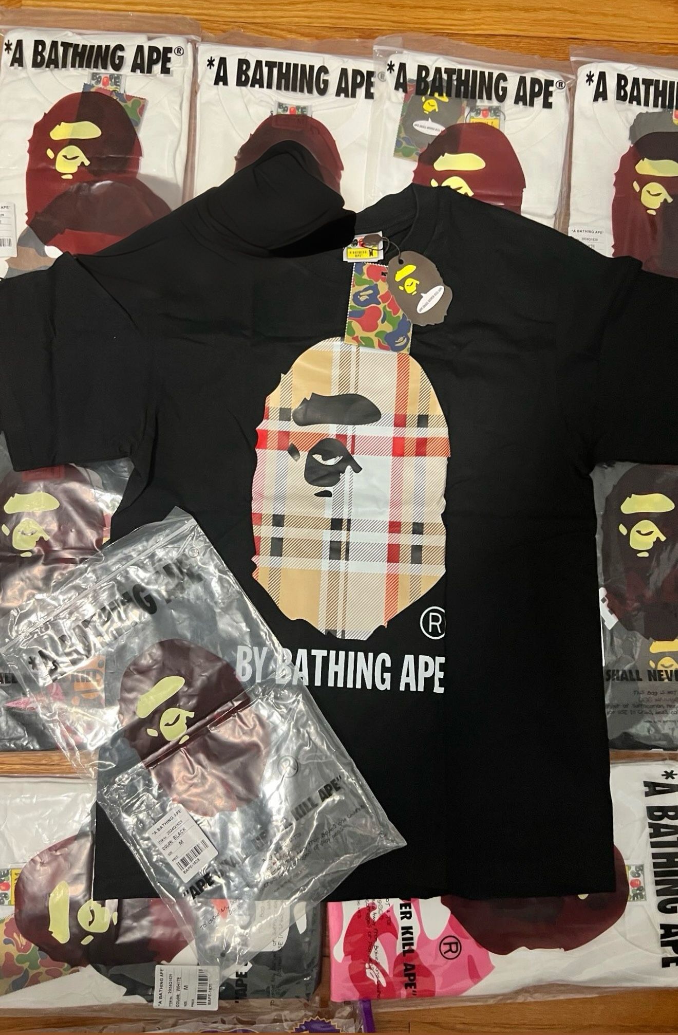 Burberry X Bape Tee