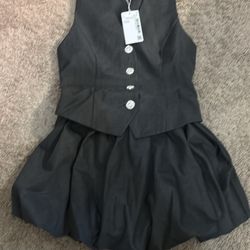Gray Dress Brand New URBAN Revivo