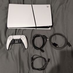 Ps5 Slim Wit Controller  1TB