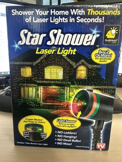 Star Shower Laser Light Box Never opened 