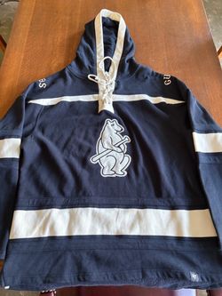 Chicago Cubs Laced Neck Pullover Hoodie by ‘47 (XL)