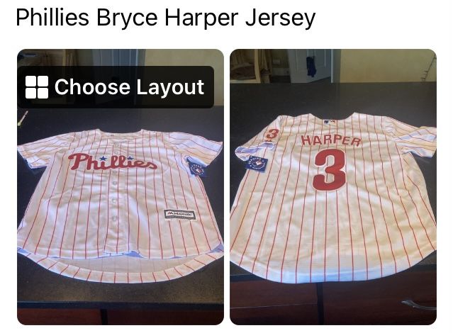Phillies Bryce Harper Jersey