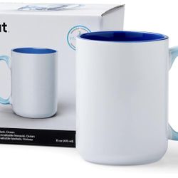 Cricut 15 oz Beveled Sublimation Mugs