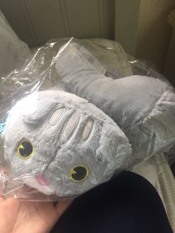 Cat slippers