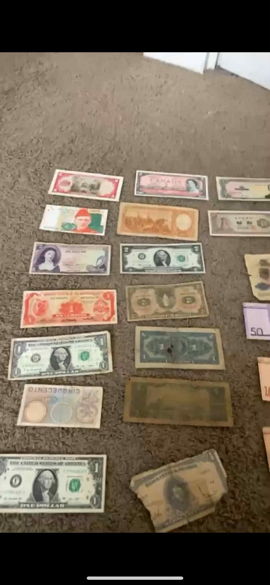 Old And Different Veritys Of Currency $$