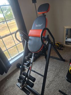 Teclor Heat & Massage Inversion Therapy Table – Brand New
