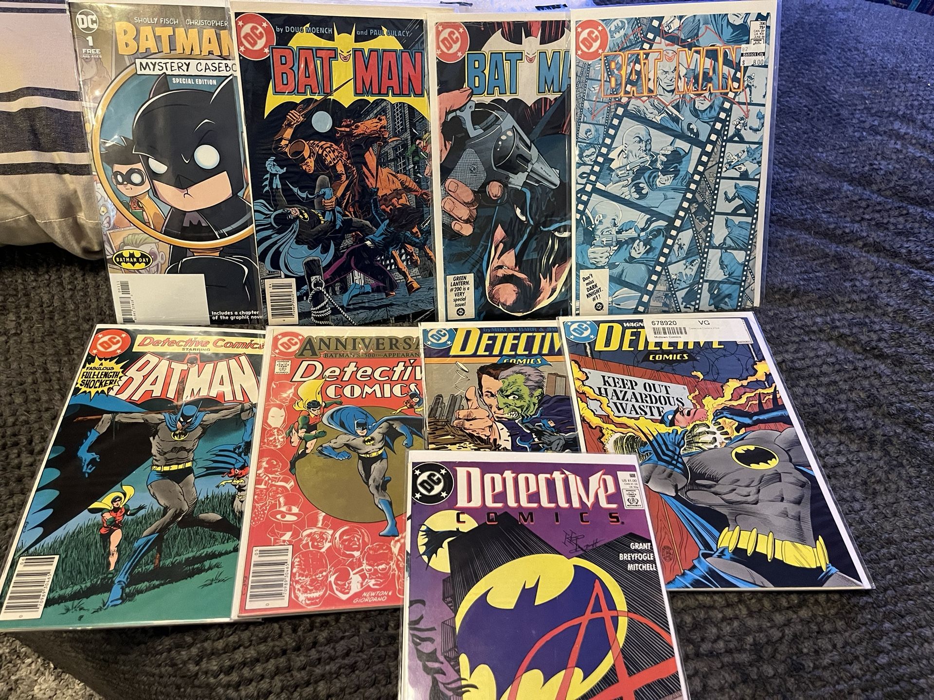 Batman & Detective Comics Lot