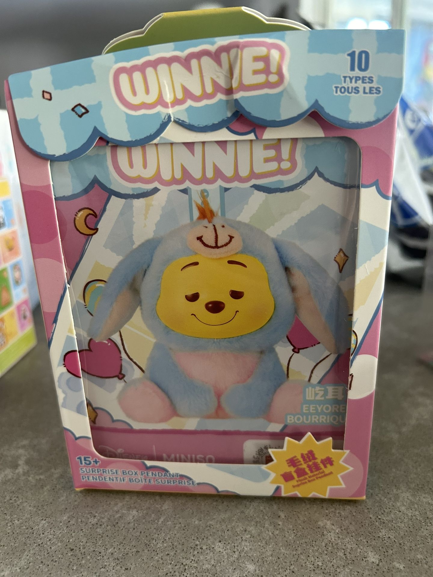 Winnie! Eeyore Plush Pendant
