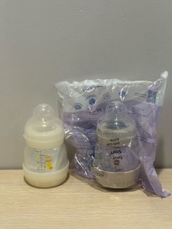 NEW MAM BOTTLES 5oz $10 FOR BOTH