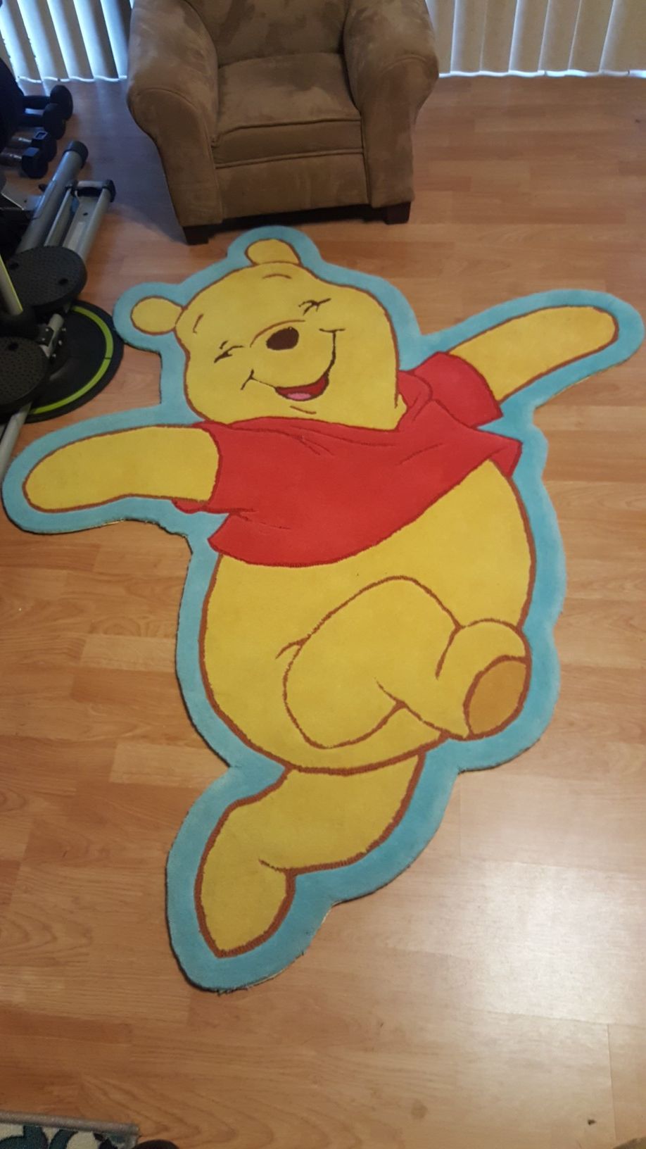 Winnie-the-Pooh rug for kid's room