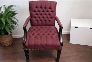 Burgundy Chair