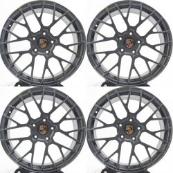 20-21" Staggered FORGED Porsche Wheels Rims Set of 4 20X8.5 21X11.5 5x130