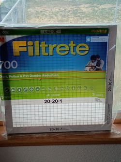 NEW Filtrete 20x20x1
