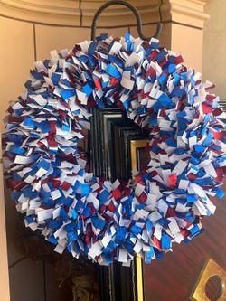 Brand new Red White & Blue Patriotic  Decore