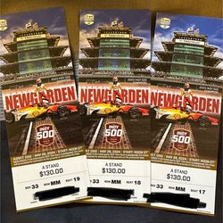 3 x Tickets 2024 Indy 500 • $450 Or Best Offer