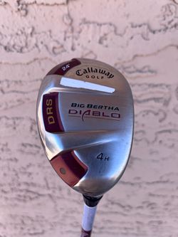 CALLAWAY BIG BERTHA DIABLO HYBRID 4 HYBRID 24°