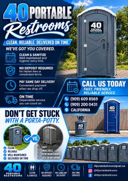 Portable Restrooms