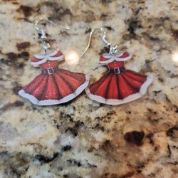 Mrs. CLAUSE EARRINGS