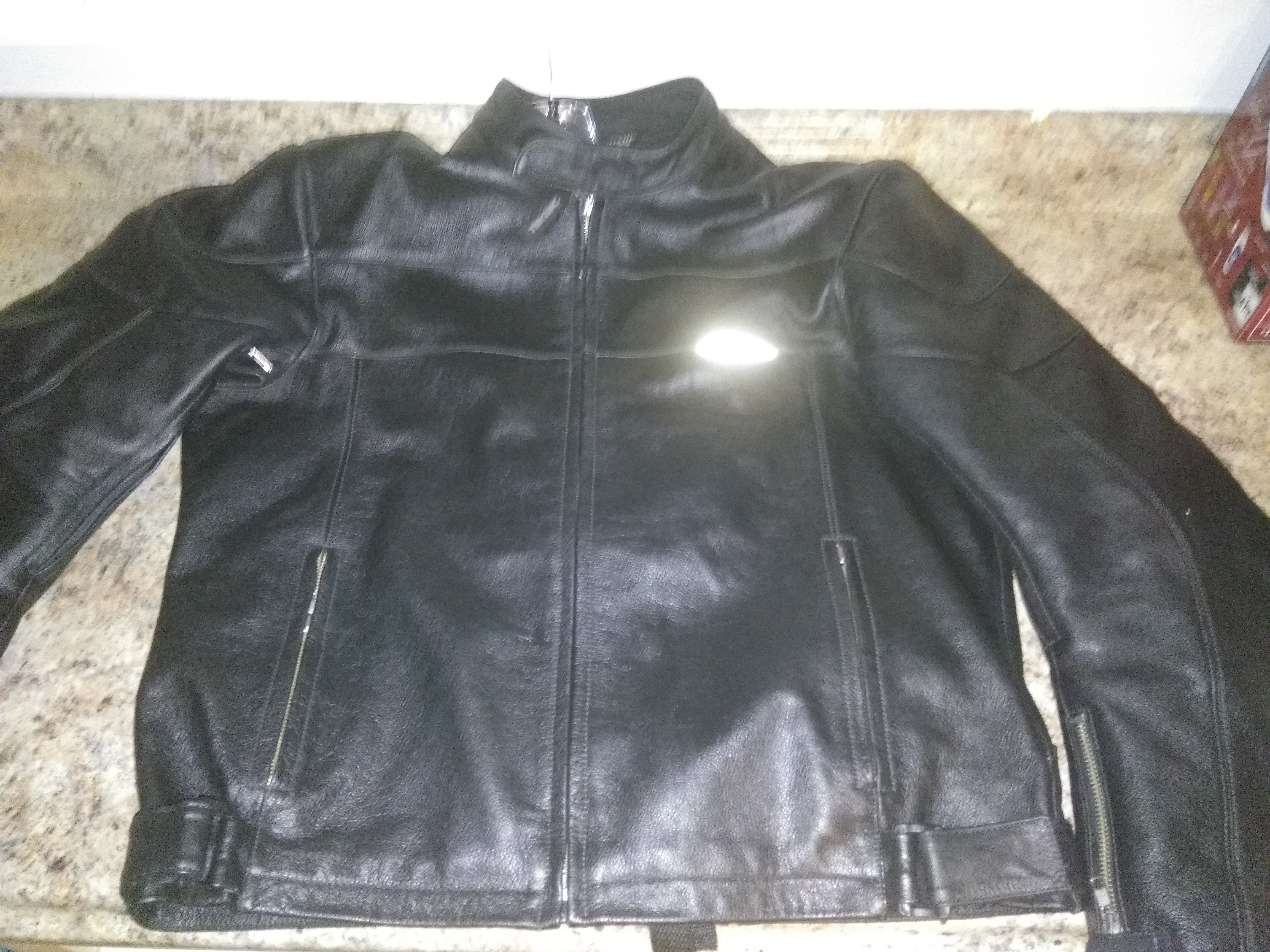 Tecknic Calvary leather jacket size Large