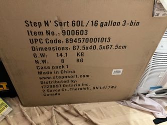16 Gallon Trash 60 Liter Total