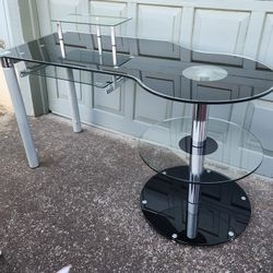 Glass Desk