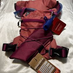 Dog Harness with Water Bladder (+collapsible water bowl)