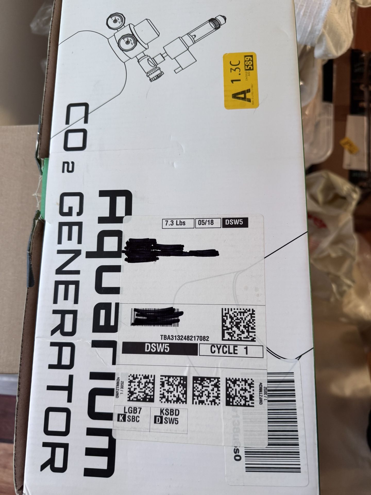 CO2 Generator and Stainless Steel Lily Inflow And Outflow