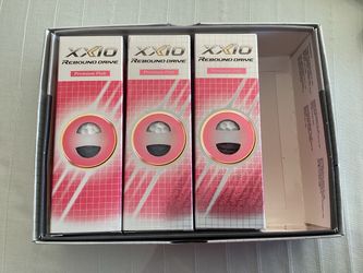 XXIO Rebound Drive Premium 3Piece Golf Balls 3 boxes (9 balls) New
