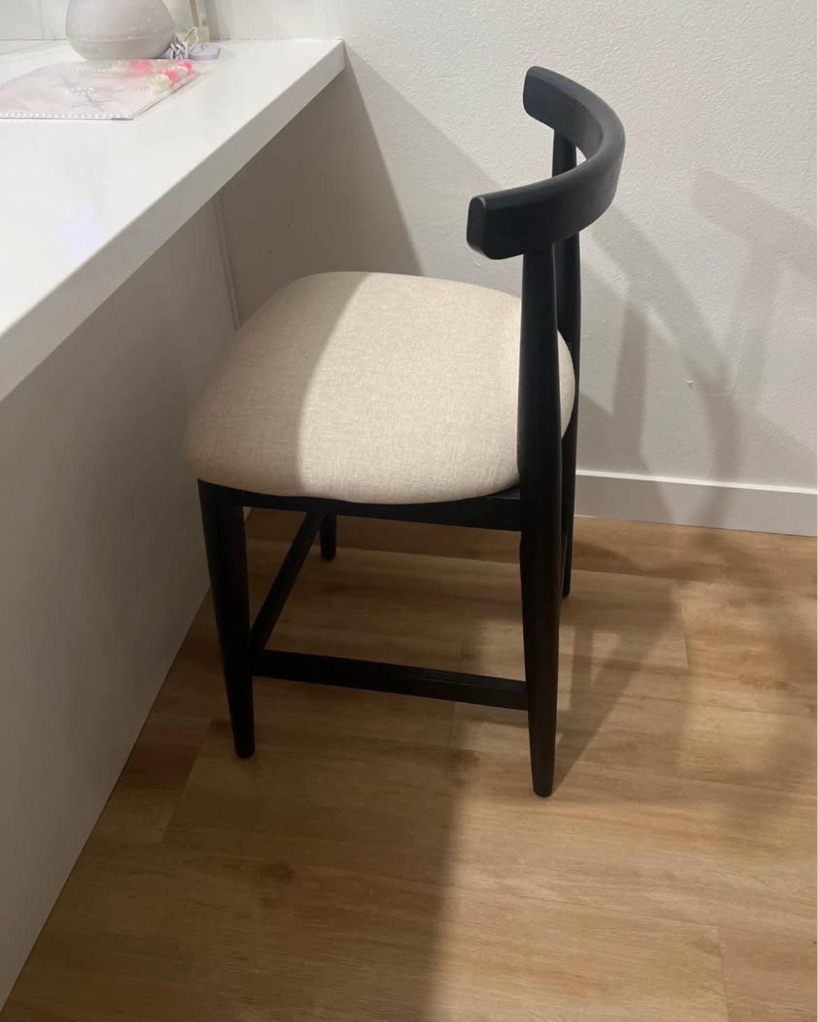 Black Counter Height Stool