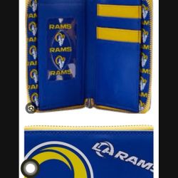 Loungefly La Rams Wallet NFL New $30