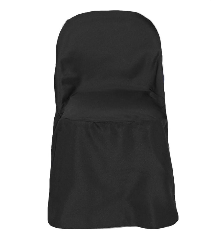 RegularBlack  Chair Covers