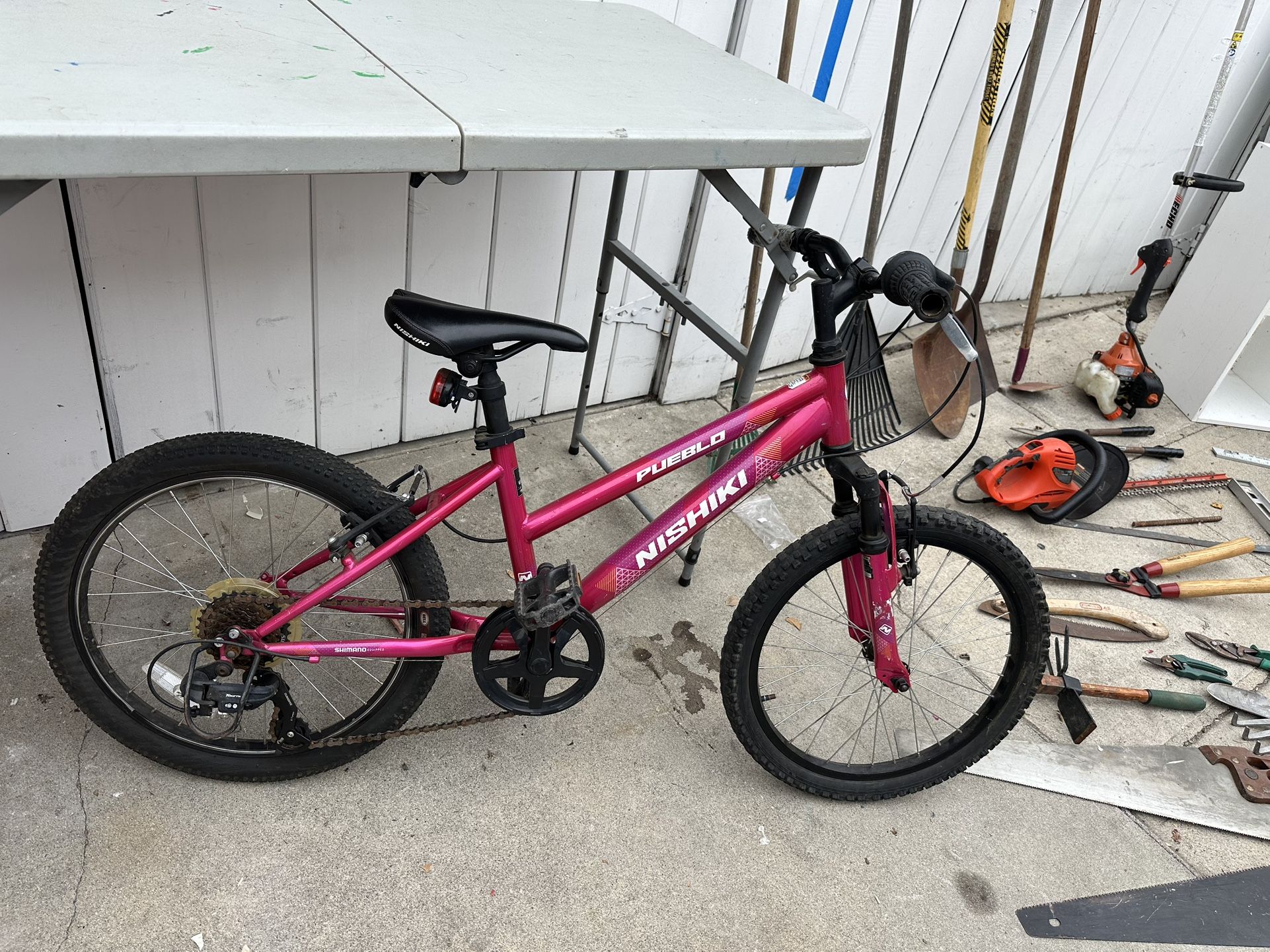 Girls 20” Bike In Good Condition