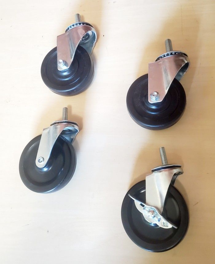 Brand New Set Of 4 Caster Wheels