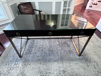 $500 OBO - Ethan Allen Desk & matching shelving unit