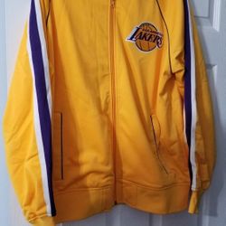 LA Lakers Mitchell and ness satin jacket
