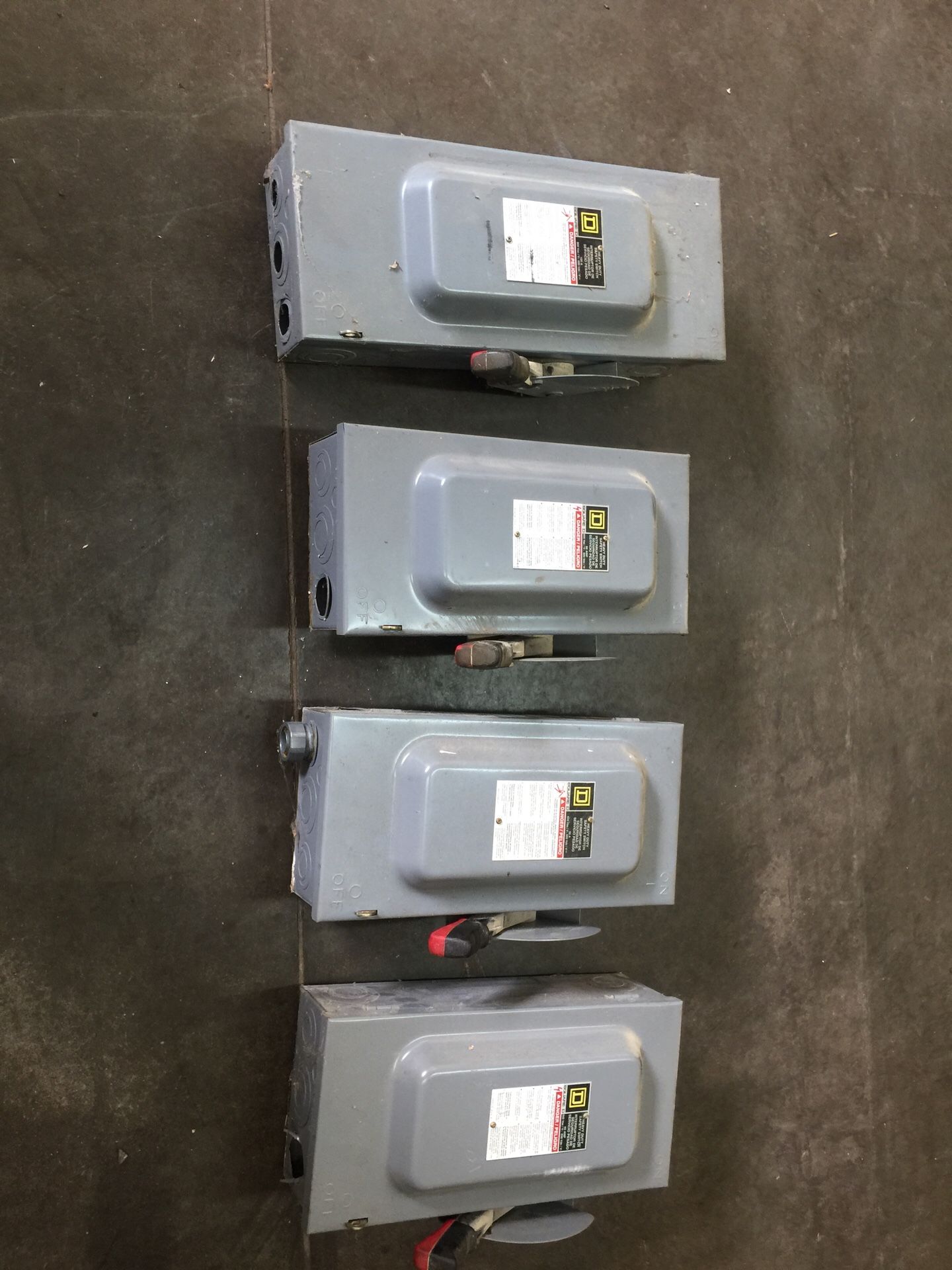Square D safety switche