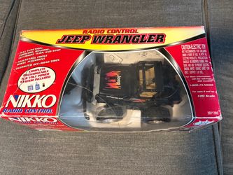 Nikko RC Jeep Wrangler 1/20 Scale VINTAGE