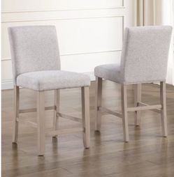Steve Silver Set of 2 Taylor Transitional Polyester Upholstered Dining side chair ( Wood Frame