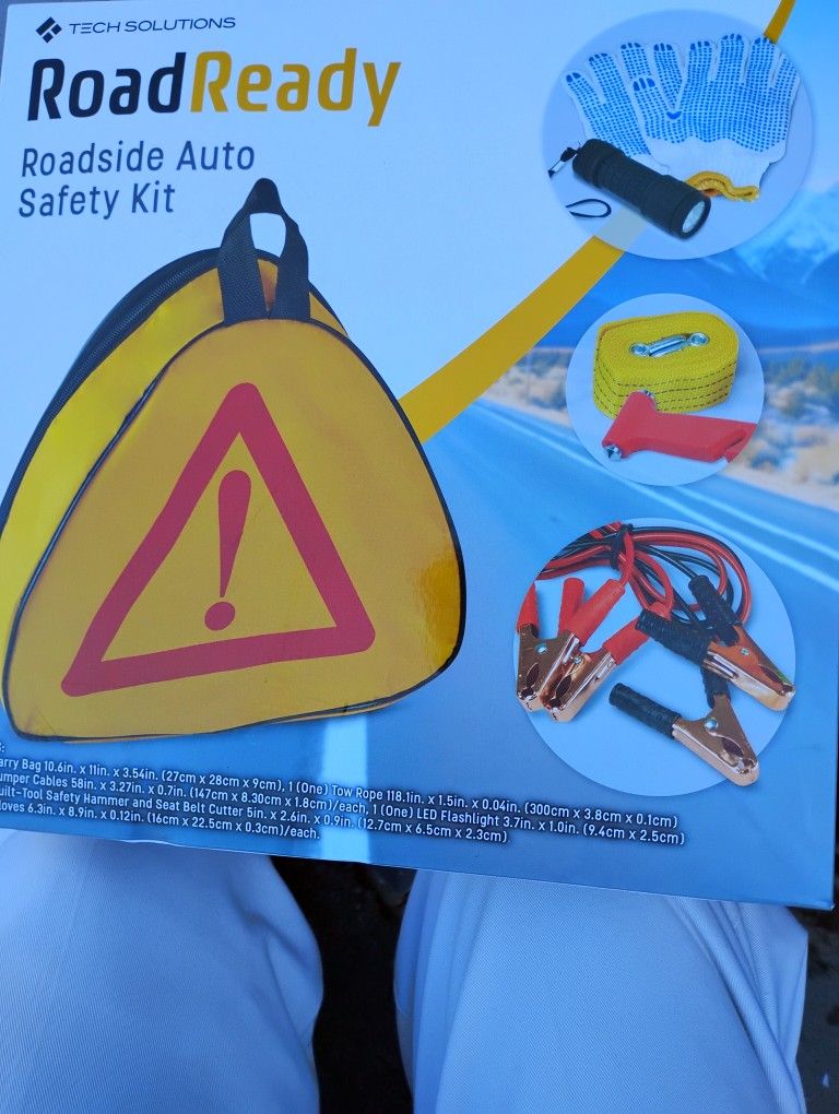  Road Ready Roadside Auto Safety kit