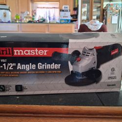 Drill Master 4-1/2" Angle Grinder (Item #60625). 